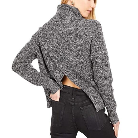 Madewell Eastbrook Turtleneck Cross-Back Sweater - Picture 2 of 7